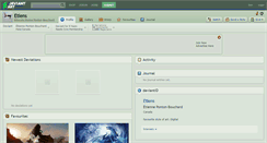Desktop Screenshot of etiens.deviantart.com