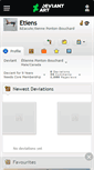 Mobile Screenshot of etiens.deviantart.com