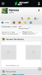 Mobile Screenshot of hipnoza.deviantart.com