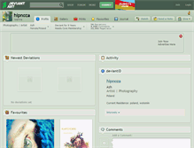 Tablet Screenshot of hipnoza.deviantart.com