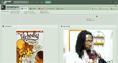 Desktop Screenshot of michaelharris.deviantart.com