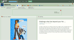 Desktop Screenshot of magcannon.deviantart.com