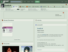 Tablet Screenshot of eraldcoil.deviantart.com