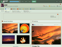 Tablet Screenshot of gogz.deviantart.com