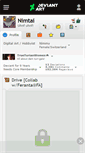 Mobile Screenshot of nimtai.deviantart.com