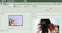 Desktop Screenshot of mxlove.deviantart.com