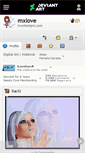 Mobile Screenshot of mxlove.deviantart.com