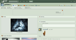 Desktop Screenshot of joelfaber.deviantart.com