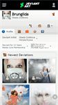 Mobile Screenshot of brungilda.deviantart.com