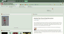 Desktop Screenshot of natsume-tsukihana.deviantart.com