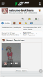 Mobile Screenshot of natsume-tsukihana.deviantart.com