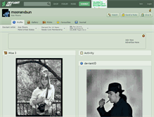 Tablet Screenshot of moonandsun.deviantart.com
