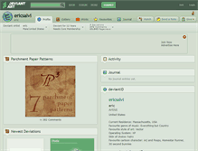 Tablet Screenshot of ericsalvi.deviantart.com