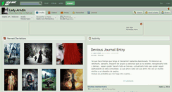 Desktop Screenshot of lady-aradia.deviantart.com