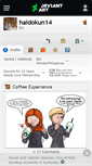 Mobile Screenshot of haidokun14.deviantart.com