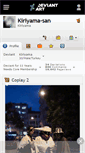Mobile Screenshot of kiriyama-san.deviantart.com
