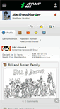 Mobile Screenshot of matthewhunter.deviantart.com