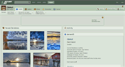 Desktop Screenshot of obnox.deviantart.com