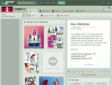 Tablet Screenshot of castgirls.deviantart.com