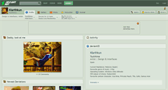 Desktop Screenshot of klarthkun.deviantart.com