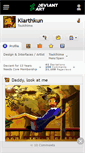 Mobile Screenshot of klarthkun.deviantart.com