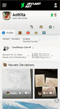 Mobile Screenshot of aoikita.deviantart.com