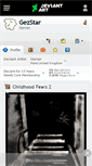 Mobile Screenshot of gezstar.deviantart.com
