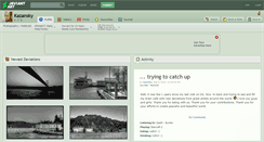 Desktop Screenshot of kazansky.deviantart.com