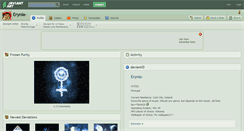 Desktop Screenshot of erynia-.deviantart.com