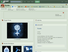 Tablet Screenshot of erynia-.deviantart.com