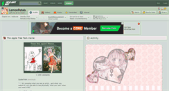 Desktop Screenshot of lemonpetals.deviantart.com