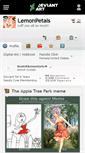Mobile Screenshot of lemonpetals.deviantart.com