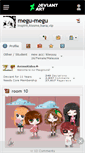Mobile Screenshot of megu-megu.deviantart.com
