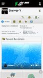 Mobile Screenshot of drawer-y.deviantart.com