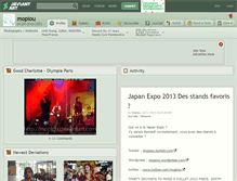 Tablet Screenshot of mopiou.deviantart.com