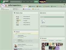 Tablet Screenshot of lolita-supporters.deviantart.com