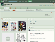 Tablet Screenshot of lizardman234.deviantart.com