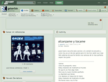 Tablet Screenshot of gaiserbin.deviantart.com