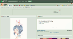 Desktop Screenshot of chibij.deviantart.com