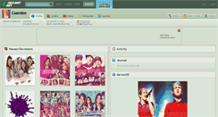 Desktop Screenshot of caandee.deviantart.com