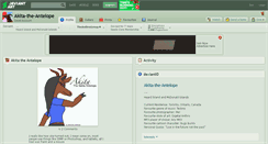 Desktop Screenshot of akita-the-antelope.deviantart.com