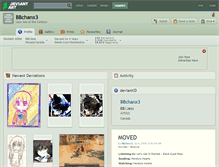 Tablet Screenshot of bbchanx3.deviantart.com