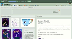 Desktop Screenshot of katrinamyla.deviantart.com
