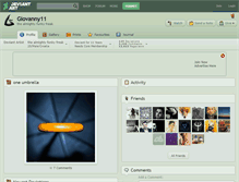 Tablet Screenshot of giovanny11.deviantart.com