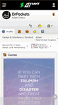 Mobile Screenshot of drpockets.deviantart.com