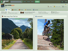 Tablet Screenshot of danuk86.deviantart.com