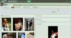 Desktop Screenshot of czeyn.deviantart.com