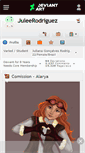 Mobile Screenshot of juleerodriguez.deviantart.com