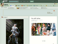 Tablet Screenshot of itakoo.deviantart.com