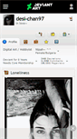 Mobile Screenshot of desi-chan97.deviantart.com